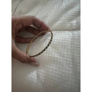 Julie Vos SoHo Mixed Metal Stacking Bangle Bracelet - 24K Gold Plate